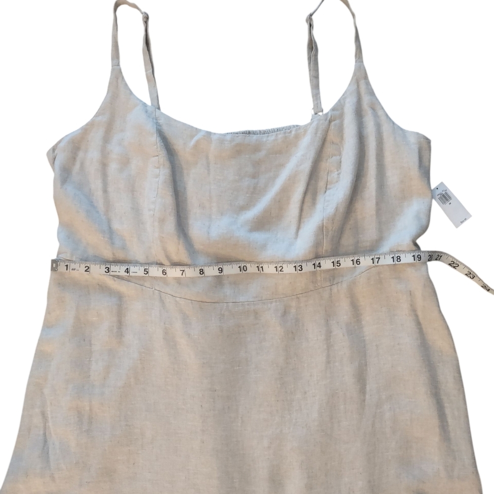 Old Navy Fit & Flare Linen Blend Mini Dress NWT - Picture 15 of 16